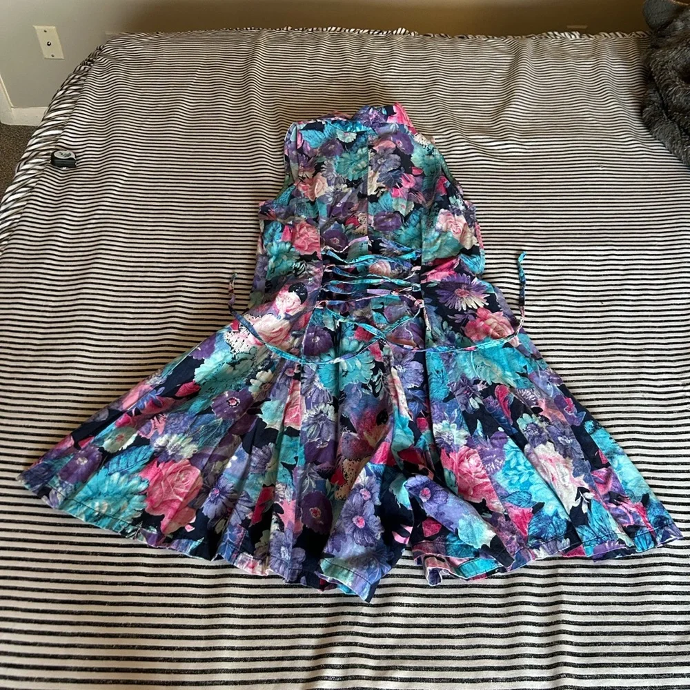 Just Class Floral Skirt Jumper Vintage - Picture 5 of 8